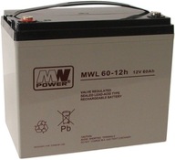 BATÉRIA AGM VRLA MWL POWER 60 Ah 12 V 60-12h MWL60-12H MWL60