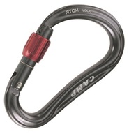 Zámok Camp HMS ATOM Carabiner Grey