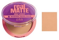 AVON Real Matte efekt filtra Vodeodolný zmatňujúci púder NEUTRÁLNY MEDIUM TAN