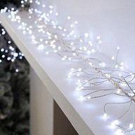 Rice Light Wire Garland Electric 480 LED studená biela 4,8 m