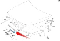 SNÍMAČ OTVORENIA KAPOTY MERCEDES A B CLA GLA W177