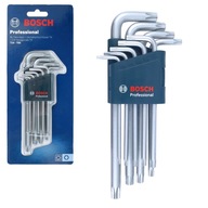 SADA 9 KĽÚČOV BOSCH TORX TX