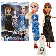 SÚPRAVA BÁBIK FROZEN 3v1 ANNA ELSA OLAF FROZEN