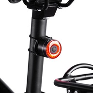 Wozinsky WRBLB3 USB-C LED zadné svetlo na bicykel červené svetlo čierne