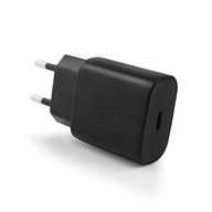 USB Type C QC 3.3A 18W nástenná nabíjačka, čierna