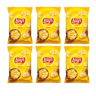 Balenie 6 ks Lays zemiakové lupienky 140g