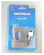 SECURE KSWT T60 Pin Visiaci zámok Satin Gerda