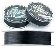 OCTA BRAID POWER X12 BLACK BRIDGE 0,14mm 150m