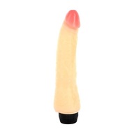 ČERVENÝ TOP NATURAL PENIS S HLADKÝMI VIBRÁCIAMI REDTOP