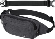 WATERFLY Fanny Pack Runner bedrový vak SVETLO šedé slúchadlá