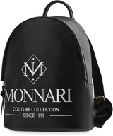 MONNARI Dámsky BATOH Urban Black ELEGANT