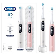 Magnetická zubná kefka Oral-B iO6 DuoPack WHT/PNK