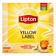 Lipton Yellow Label čaj 100 obálok x1,8g