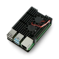 puzdro justPi pre Raspberry Pi 4B - hliník