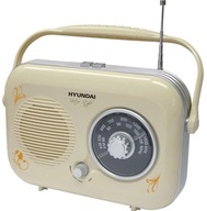 Prenosné FM AM RETRO rádio s batériami a 230V AUX