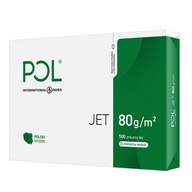 POLJET KOPÍROVACÍ PAPIER A4 triedy A 80g POL JET 500 listov