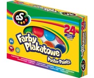 Plagátové farby ASTRA AS 24 farieb 20ml