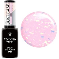 Victoria Vynn JUST BASE Rosen Hybridná báza s fóliovými časticami 8 ml