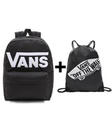 Vans Set - OLD SKOOL DROP V VN000H4ZBLK Čierny batoh + taška VN000HECBLK