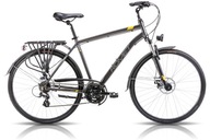 Trekingový bicykel Romet Wagant 2 21 palcov 28 šedý