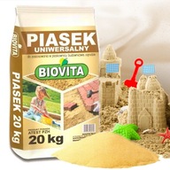 ČISTÝ PIESOK DO PIESKOVICE S CERTIFIKÁTOM PZH! BIOVITA 20 kg