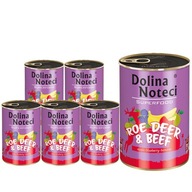 Dolina Noteci Superfood srnčie a hovädzie mäso 6x400 g