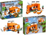 LEGO MINECRAFT 21178 DARČEK FOX HABITAT