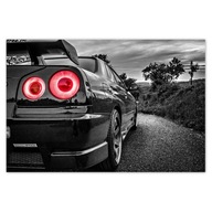 Plagáty 60x40 Nissan Skyline Športové autá