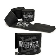 Bandáže Boxerské omotávky Extreme Hobby Block Black, 4,5 m