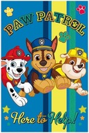 fleecová deka PAW PATROL fólia na prehoz 100x150 cm