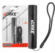 Verke V87557 Hliníková baterka 250 lm 1200 mAh