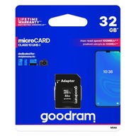 PAMÄŤOVÁ KARTA 32GB Goodram MICRO SDHC SD CLASS10