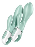 Satisfyer Air pumpa bunny 5+ Vibrátor s pumpičkou na mätu