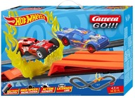 CARRERA CHOĎ!!! HOT WHEELS AUTODRÁHA 4,3M JUMP + 2 AUTÁ 63517