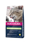 EUKANUBA Hairball Control krmivo pre dospelých kurčatá 2kg