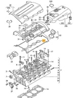 OE VAG SUPERB A 1,8T TESNENIE KRYTU VENTILU