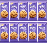 Krehké sušienky Milka XL Cookie Choco s čokoládou 184g x 10