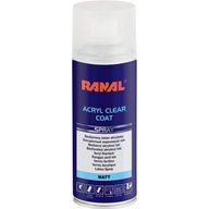 Matný bezfarebný lak RANAL Acryl Clear Spray