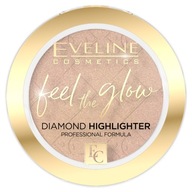 EVELINE COSMETICS Feel the Glow rozjasňovač na tvár 02 Beach Glow 4,2g