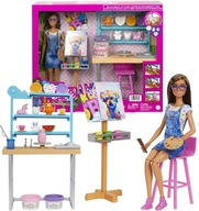 Barbie Art Studio Set s bábikou