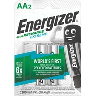 Energizer Extreme AA HR6 2300mAh nabíjateľné batérie (2)