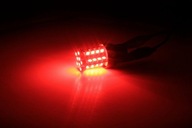 Červená 2x T20 7440 7443 W21/5W LED kontrolka Žiar