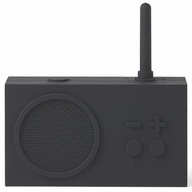 Lexon Tykho 3 Rádio Bluetooth čierny DIZAJN