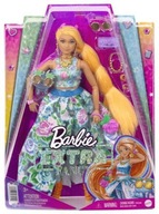 Bábika Barbie Extra Fancy kvetinová + mačiatko HHN14