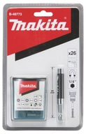 MAKITA BIT SET 25x + RÚČKA 80MM B-48773