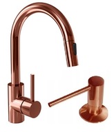 Kuchynská batéria Copper Steel Spout - Set