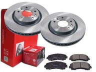 BREMBO PREDNÉ KOTOUČE, DESTIČKY, RENAULT KOLEOS II 296MM