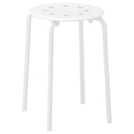 IKEA MARIUS taburetka / BIELA ​​taburetka 45 CM