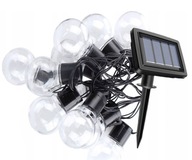 SOLAR LED GARDEN girlanda s 30 LED žiarovkami IP65