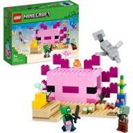 LEGO Minecraft 21247 Súprava kociek domu Axolotl